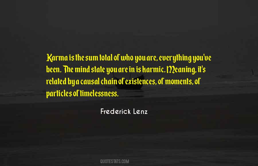 Quotes About Karmic #693908