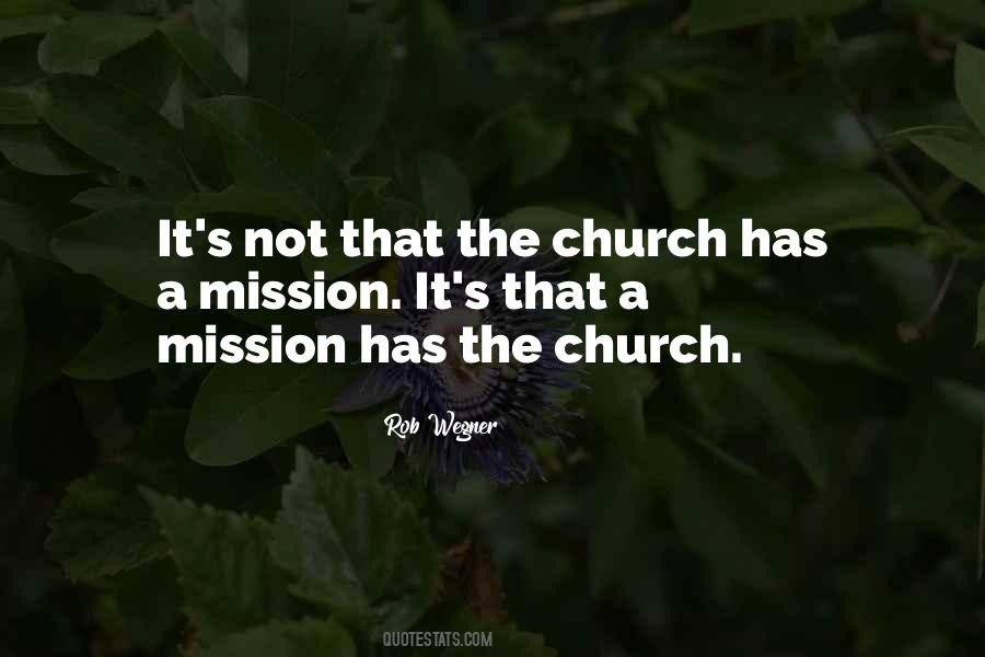 Church Mission Quotes #1018891