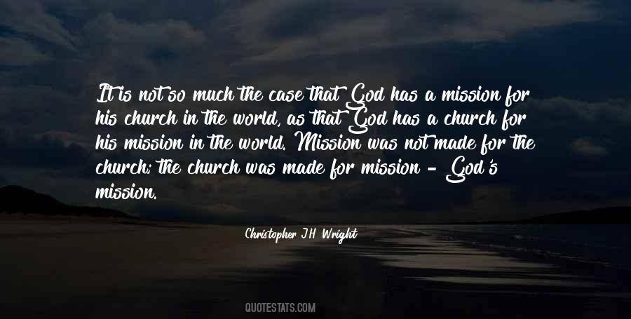 Church Mission Quotes #1584401