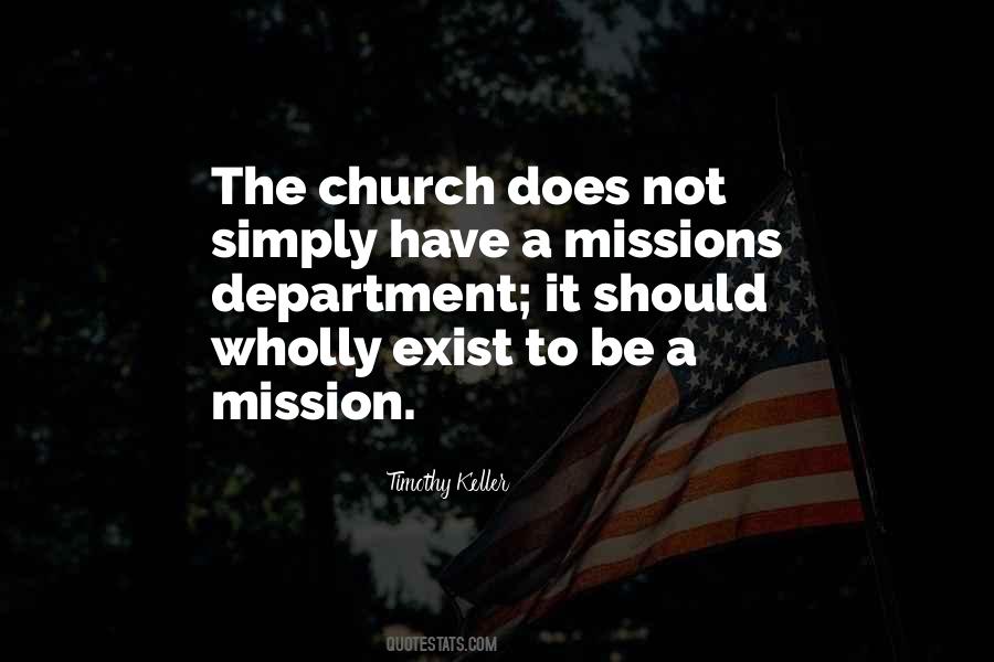Church Mission Quotes #1593657