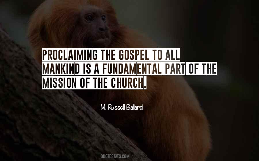 Church Mission Quotes #1711405