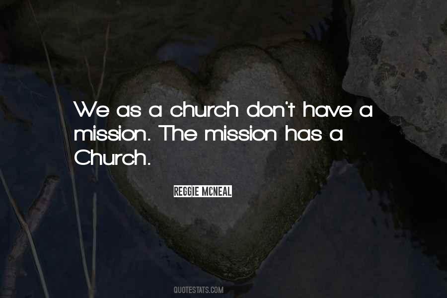 Church Mission Quotes #1755955