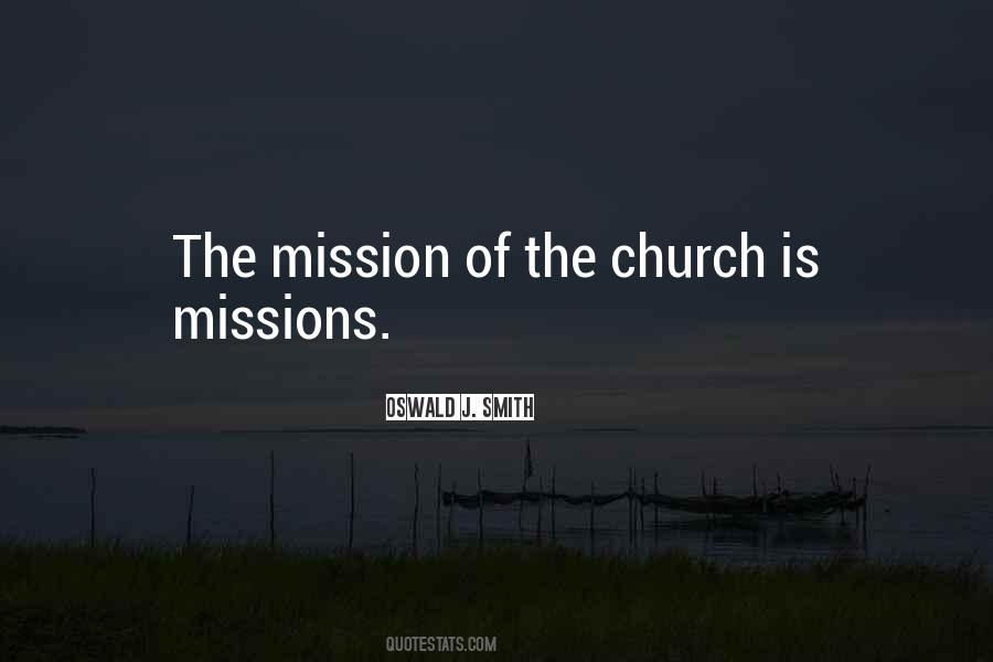 Church Mission Quotes #735179