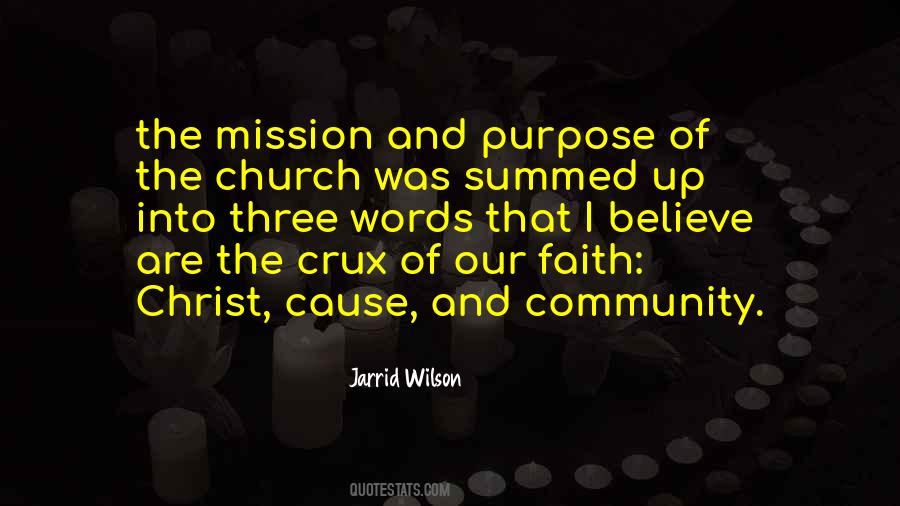 Church Mission Quotes #921810