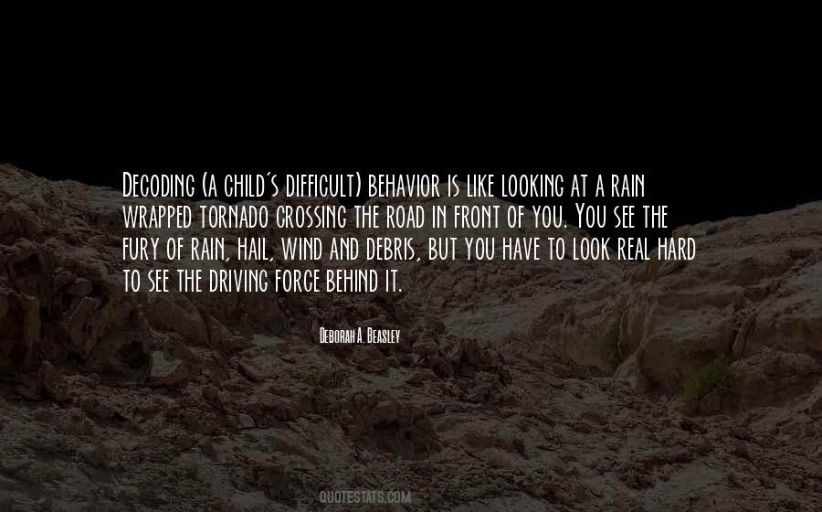 Look In Front Quotes #870879