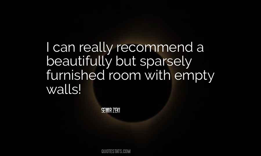 Empty Room Quotes #125449