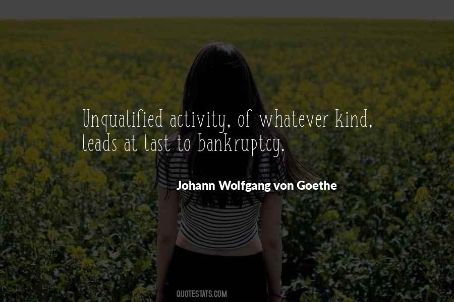 Johann Wolfgang Quotes #84660