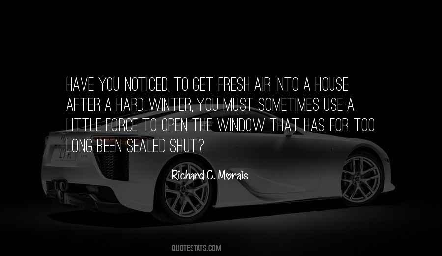 Quotes About The Open Window #104181