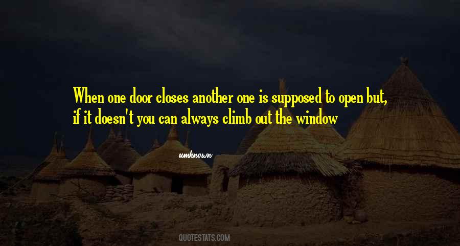Quotes About The Open Window #28288