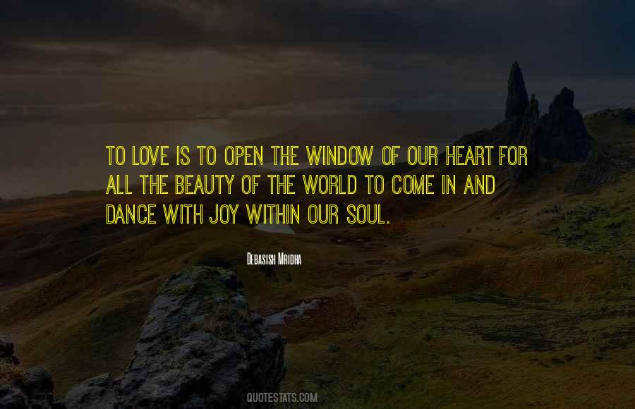 Quotes About The Open Window #317352
