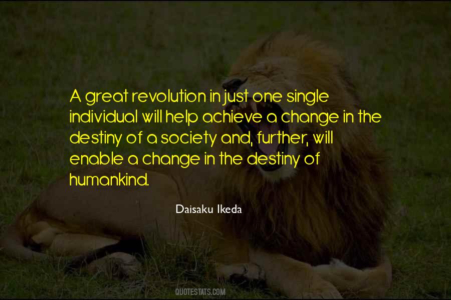 Individual And Society Quotes #463139