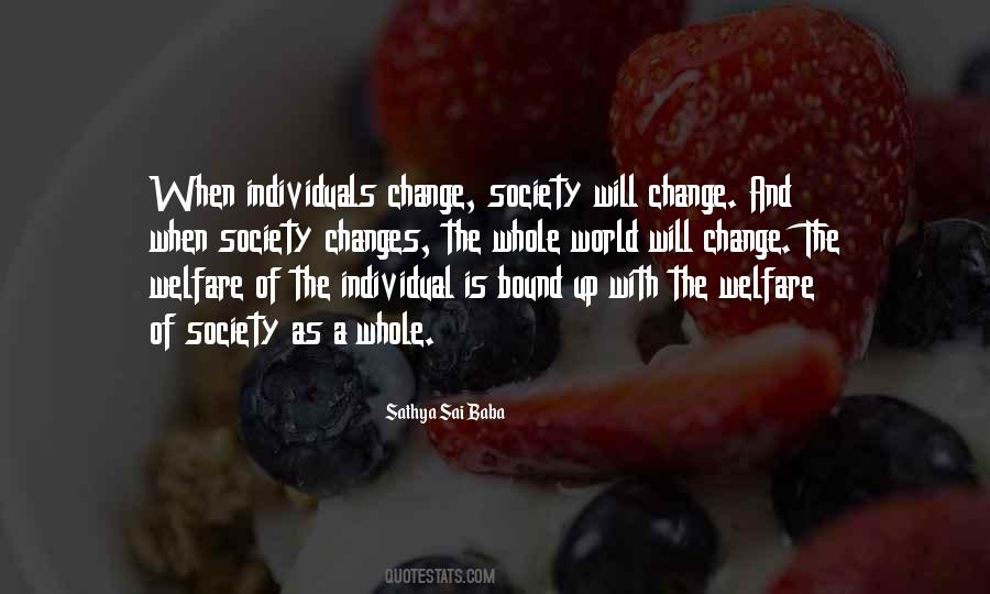 Individual And Society Quotes #695836