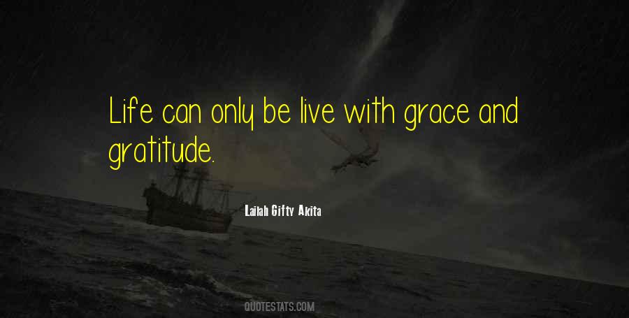 Grace Gratitude Quotes #107717