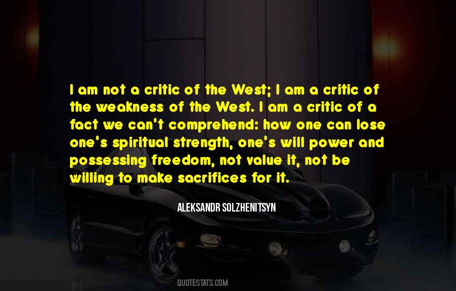 Value Of Freedom Quotes #1844591