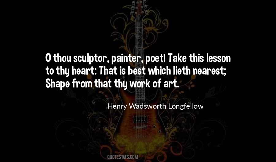 Sculptor Henry Quotes #733781