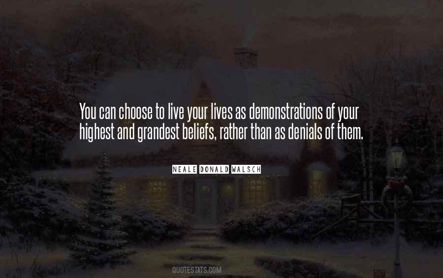 Choices Of Life Quotes #17967