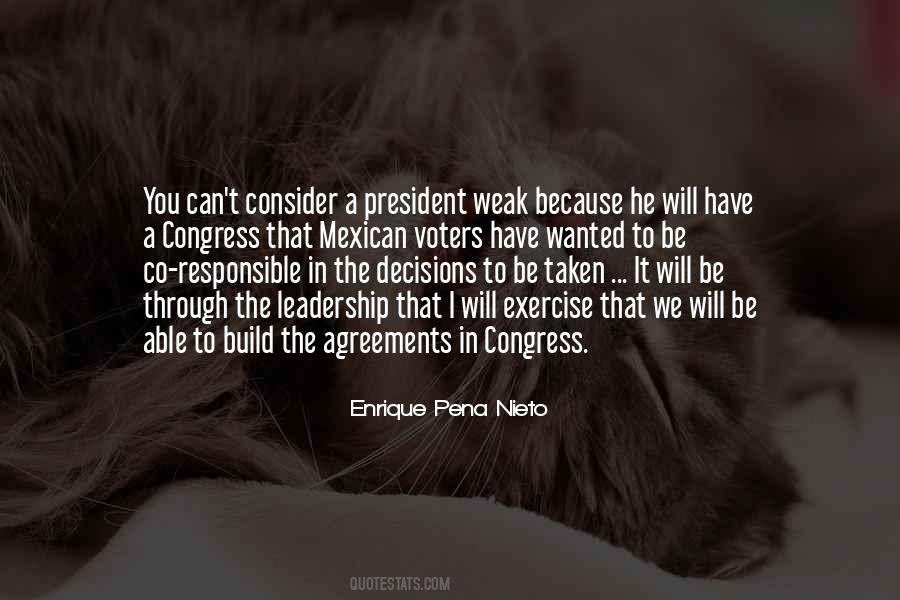 Decisions The President Quotes #122870