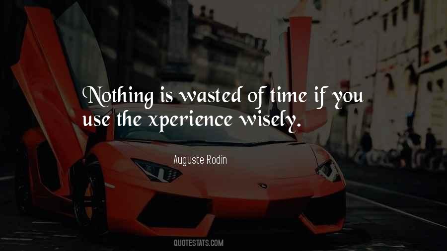 Nothing Is Wasted Quotes #1728238