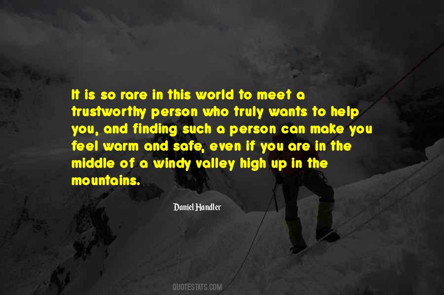 Rare Person Quotes #1540384