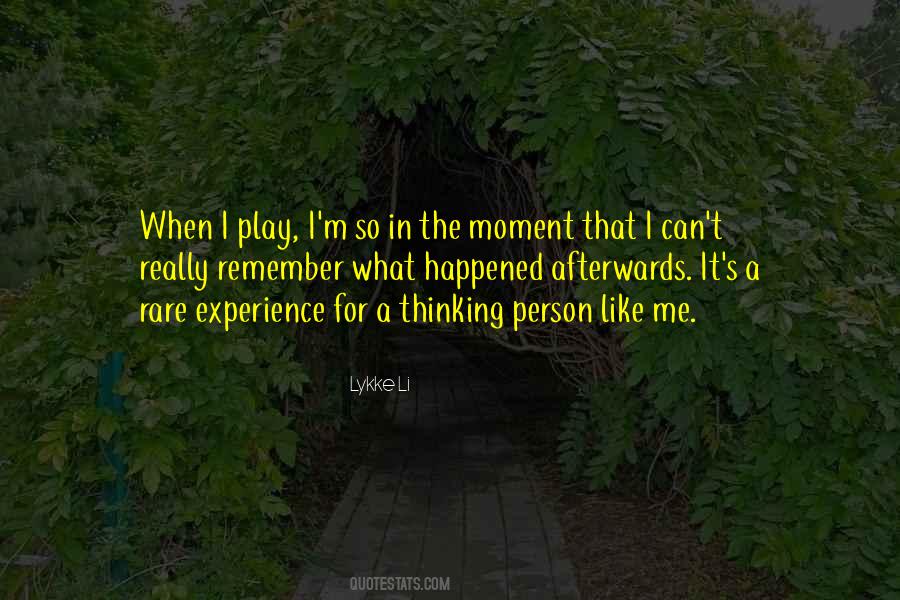 Rare Person Quotes #298672