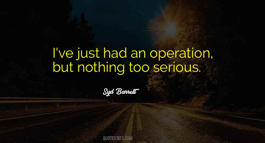 An Operation Quotes #977288