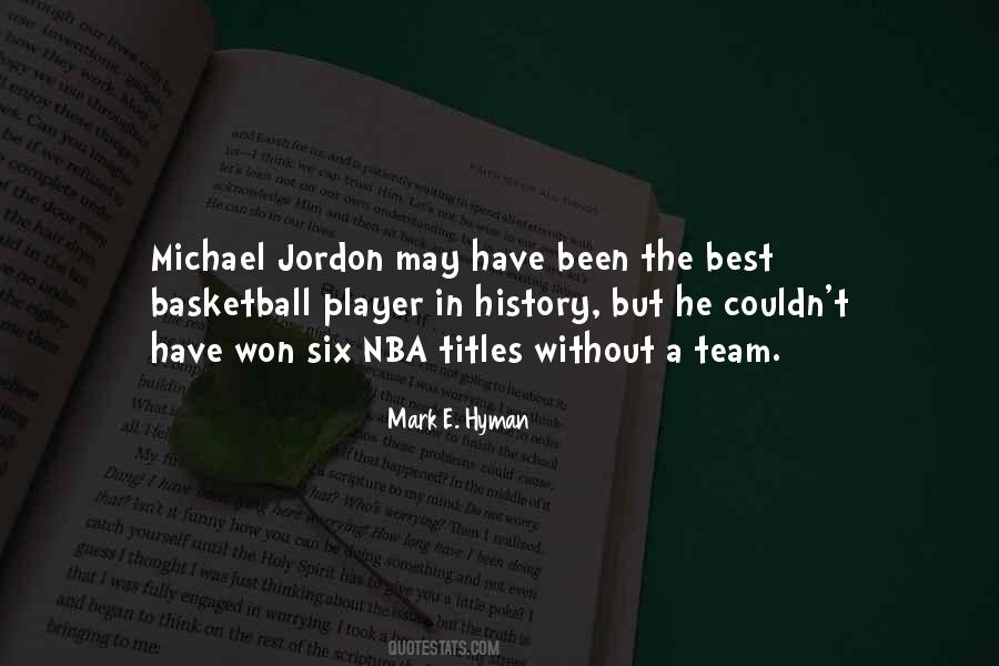 Team Basketball Quotes #1762791