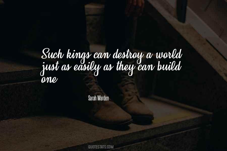 Build Or Destroy Quotes #320478