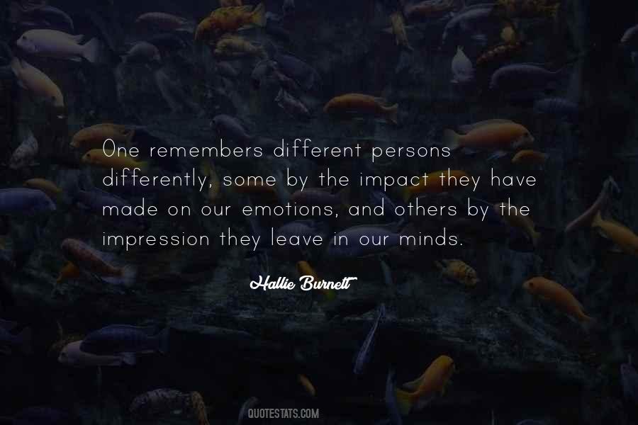 Different Emotions Quotes #1379854