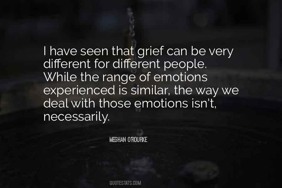 Different Emotions Quotes #1499686