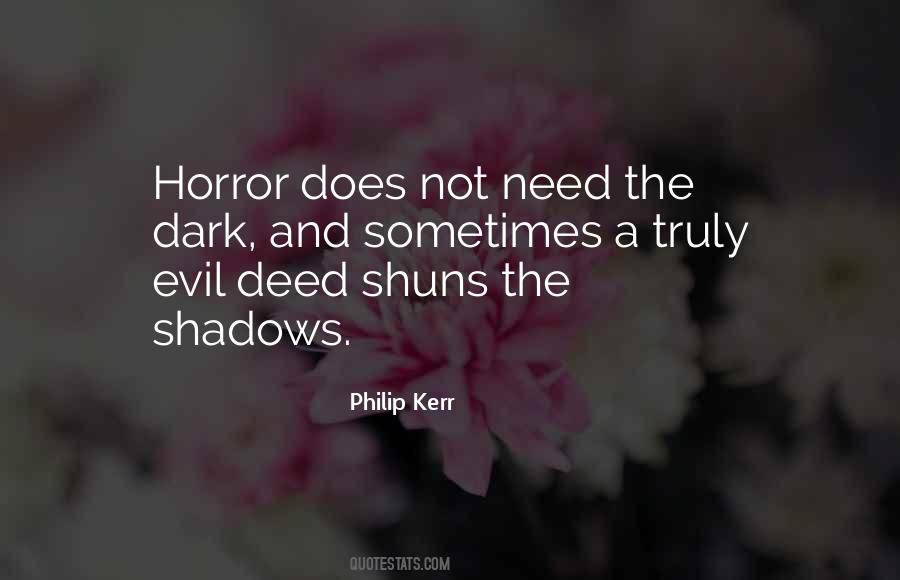 Dark And Evil Quotes #356412