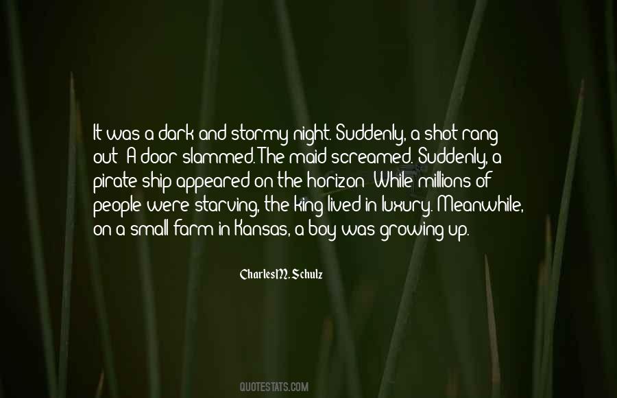Dark And Stormy Night Quotes #1422575