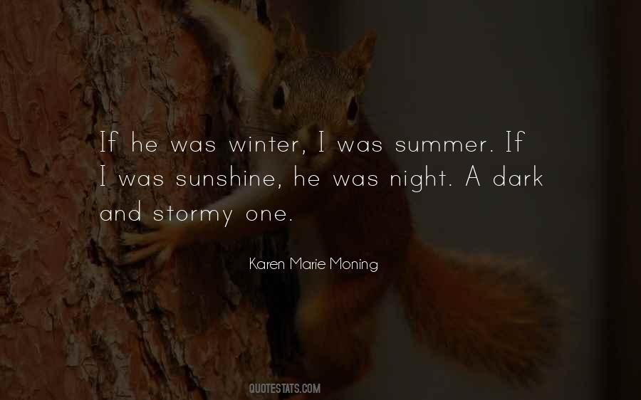 Dark And Stormy Night Quotes #836929