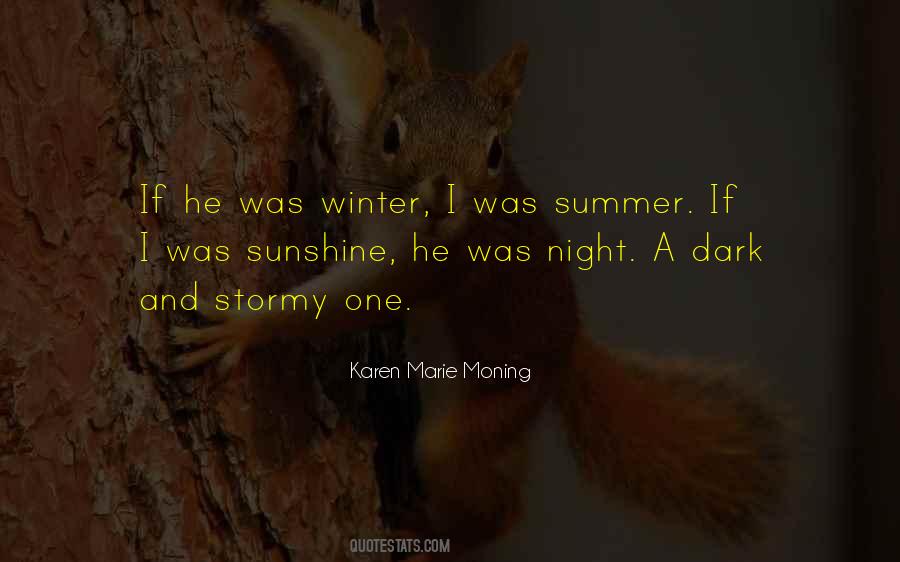 Dark And Stormy Quotes #836929