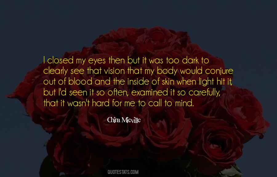 Dark Blood Quotes #1213368