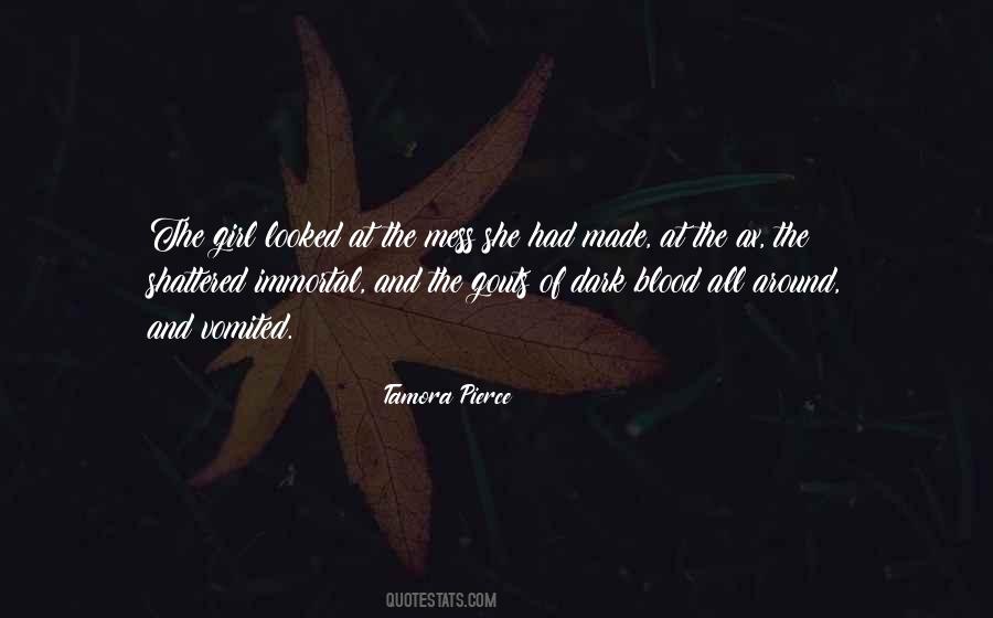 Dark Blood Quotes #240809