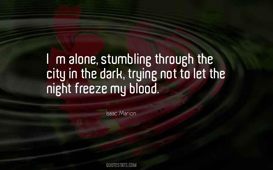 Dark Blood Quotes #754667