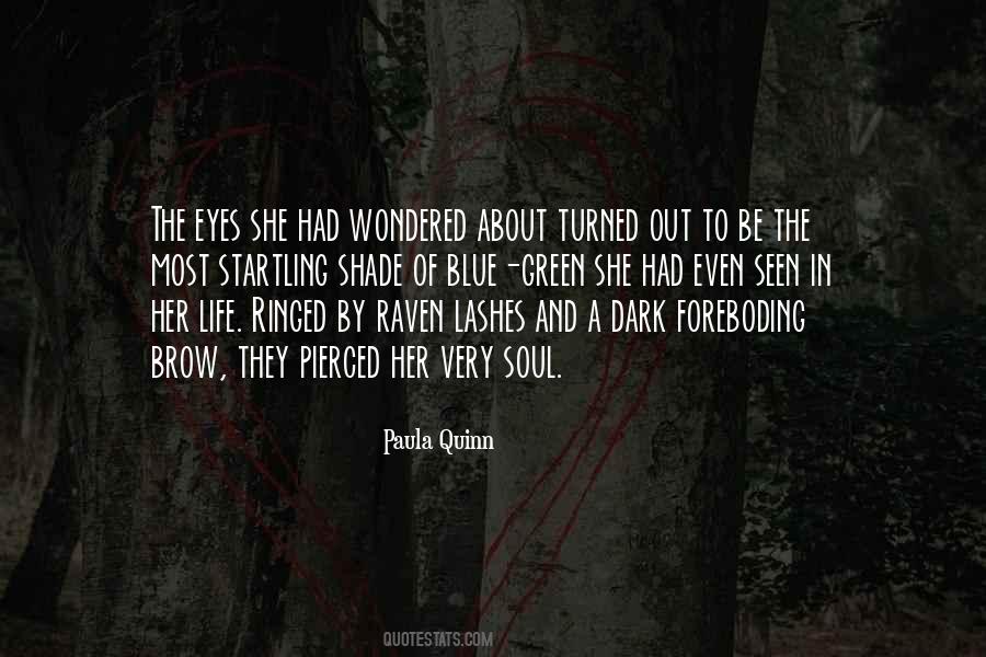 Dark Blue Eyes Quotes #1403847