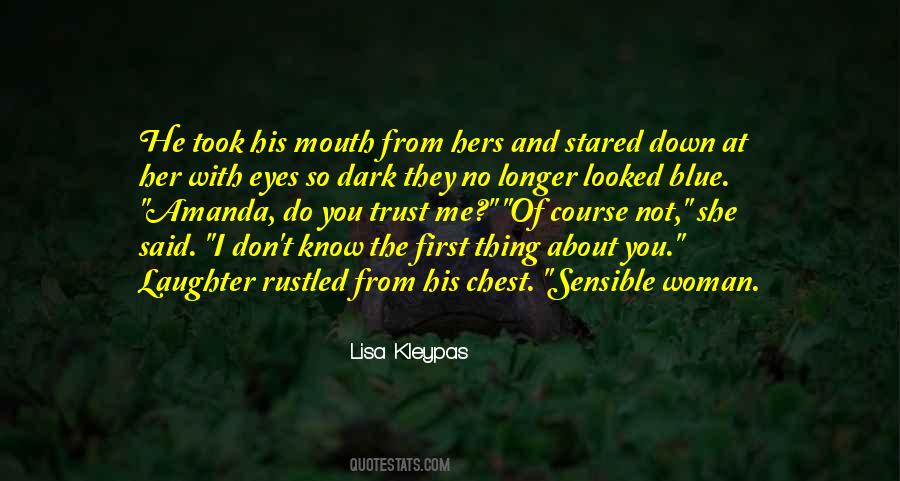 Dark Blue Eyes Quotes #418286