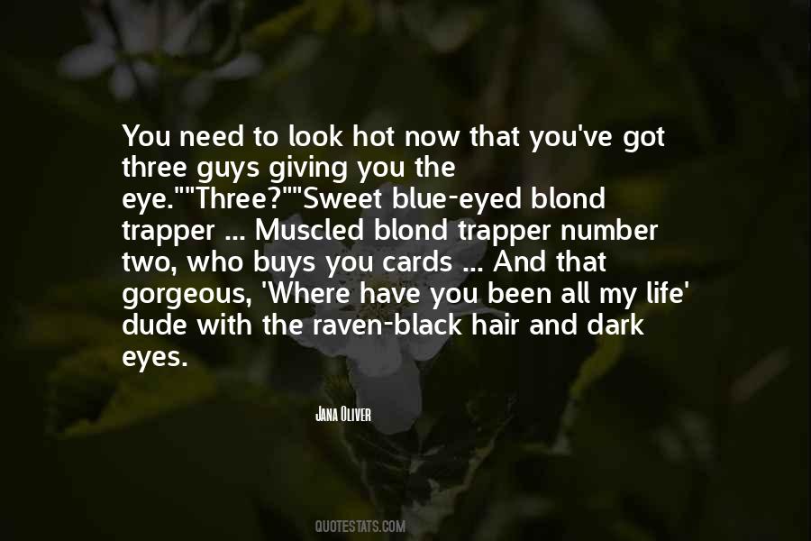 Dark Blue Eyes Quotes #720151