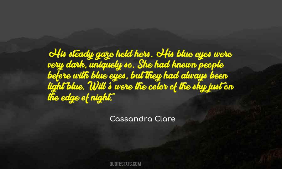 Dark Blue Sky Quotes #1267079