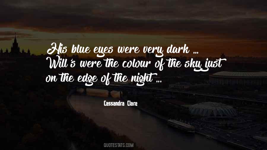 Dark Blue Sky Quotes #1640216