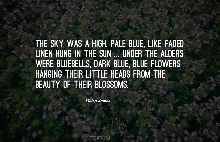 Dark Blue Sky Quotes #277850