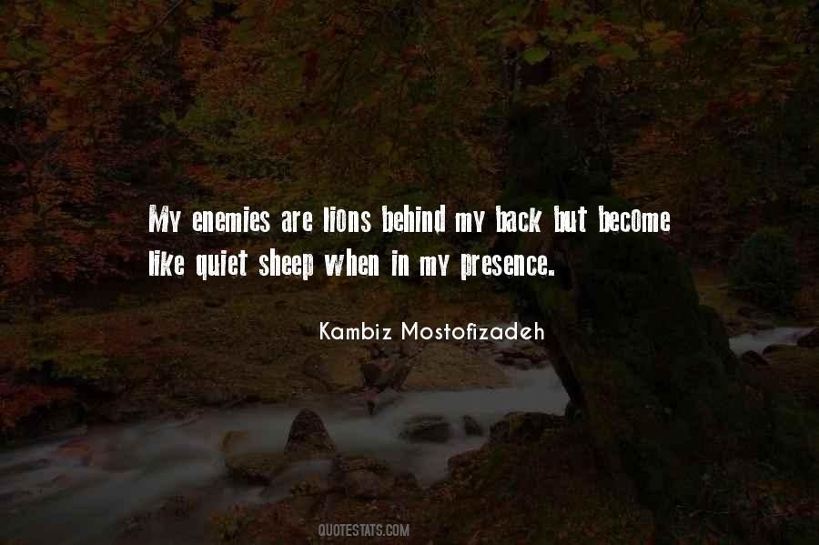 Quotes About Kambiz #590534