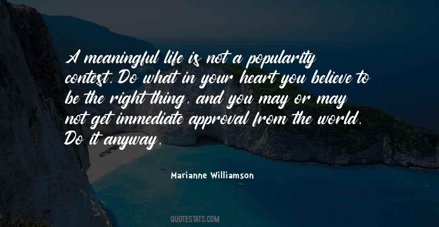 Right And Life Quotes #13784