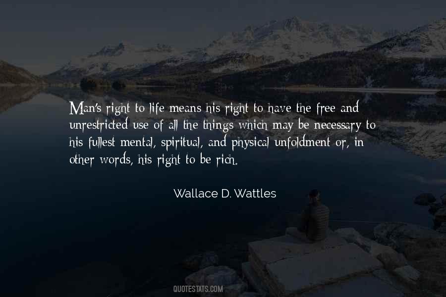 Right And Life Quotes #68510