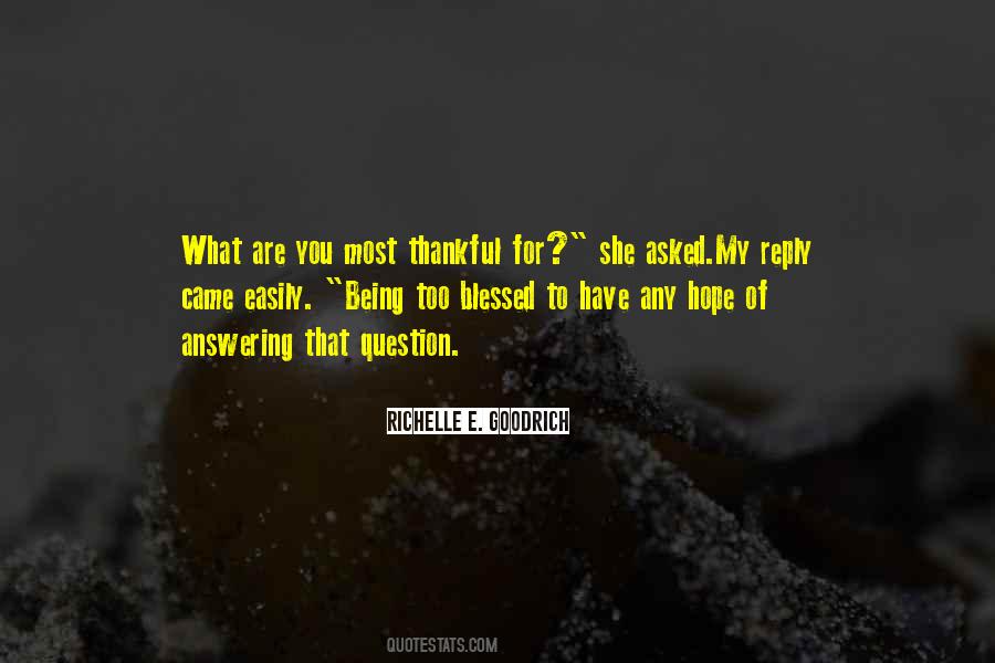 Answering A Question With A Question Quotes #541938