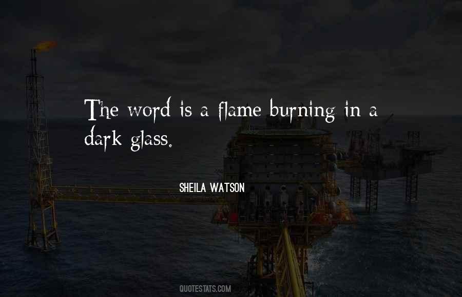 Dark Flame Quotes #1575160