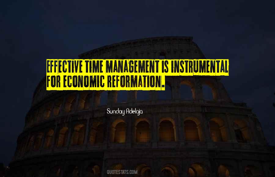 Economic Reformation Quotes #1774665