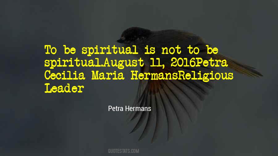 Religious Spirituality Quotes #172771