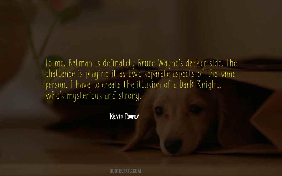 Dark Knight Batman Quotes #1255672